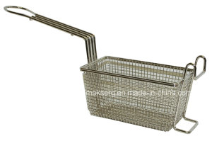 FDA Stainless Steel Commercial Fryer Basket